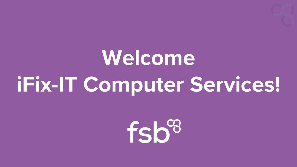 FSB_GarryC's tweet photo. Today, we'd like to welcome our new @FSB_Scotland members @iFixITEdinburgh, based in Pumpherston and covering Edinburgh and the Lothians.

For details of their full range of computer services, check them out here: https://t.co/FxFXPVzleI

#FSBmember https://t.co/UW0BMnAIG0