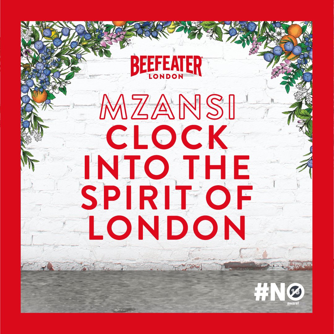 Yfm's tweet photo. WIN a Beefeater hamper valued at R700!

Share a cocktail ingredient that best describes you and your friends on a night out with #BeefeaterGinZA. Use #ClockIntoTheSpiritOfLondon + tag @Yfm

Plus you'll go into a grand prize draw of a Beefeater Gin tasting experience for 4. https://t.co/ACHxH4FaRU