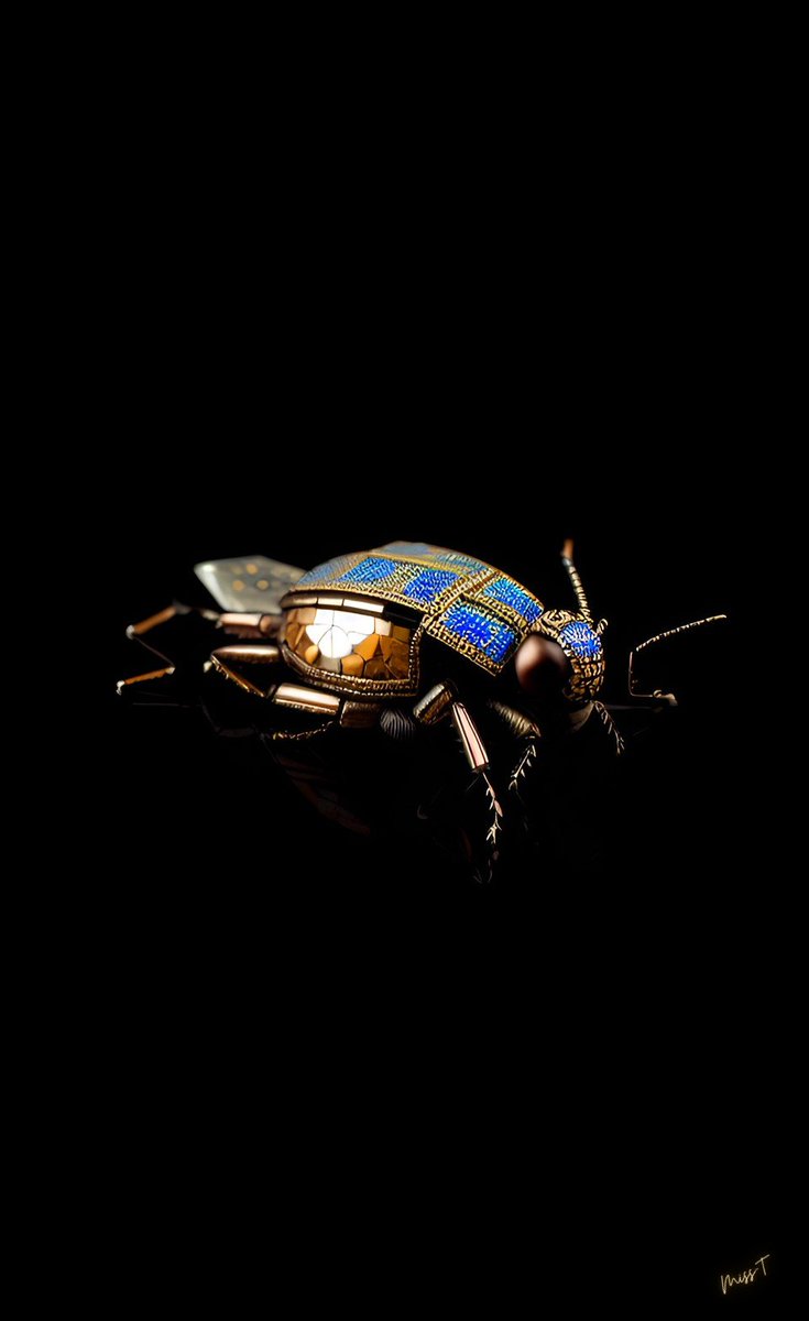 Miss_T_NFT's tweet photo. 🪲 Bugz #54 🪲
All art is always: Signed✍️& Exclusive (1/1)🥇
You can find the collection @:
https://t.co/AM6kuguwFa
❤️
Miss-T
#insectsphotography #insects #bronze #mosaic #artificialinsects #bugz #art #mechbug #strange #bugart #crypto #nft #insectsart #nftcommunity https://t.co/Gvpv9KMfvd