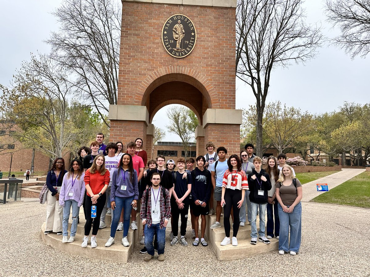 Touring SHSU today! <a href="/FlemingInTheDen/">Christie Fleming</a>