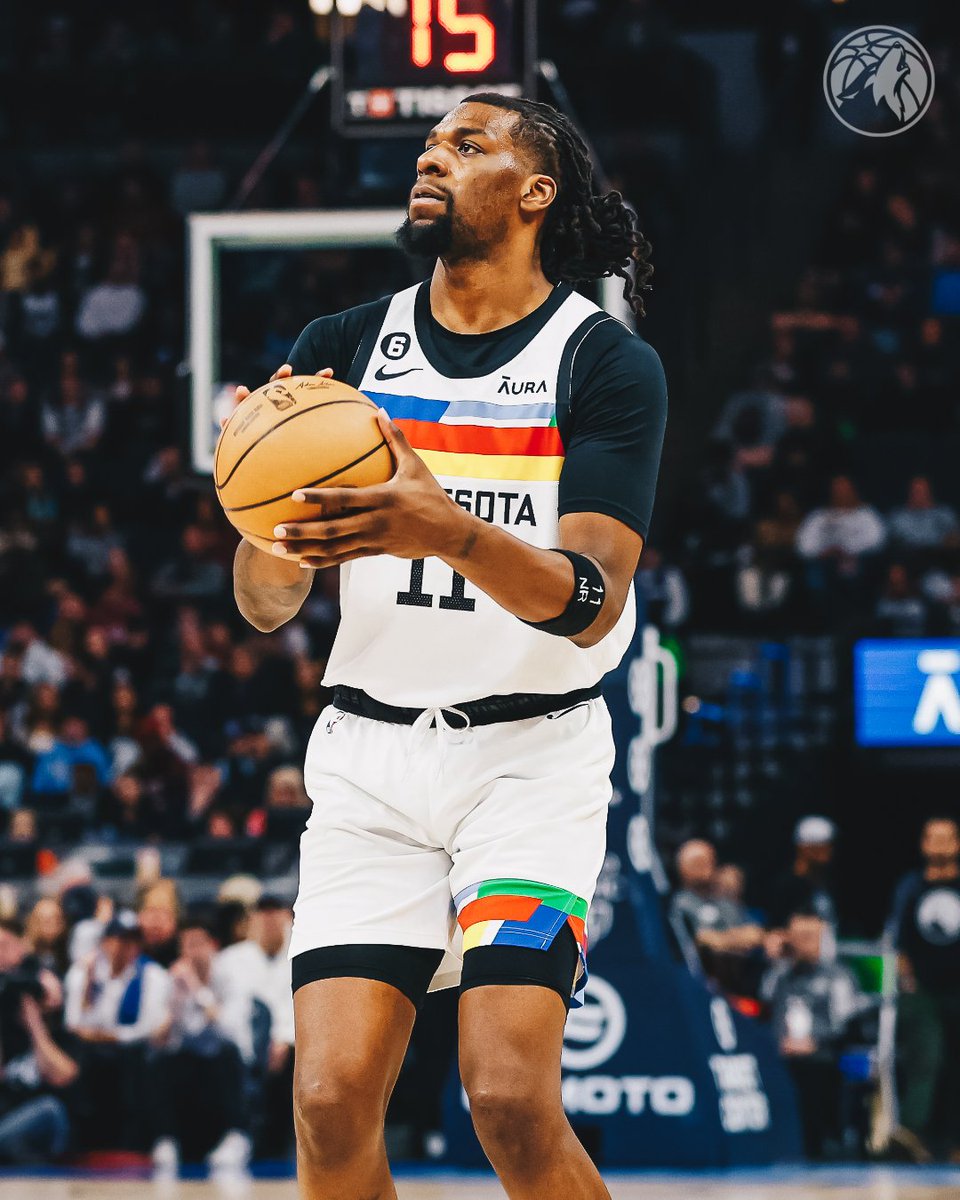 Timberwolves's tweet image. WE PLAY BASKETBALL TODAY 🐺