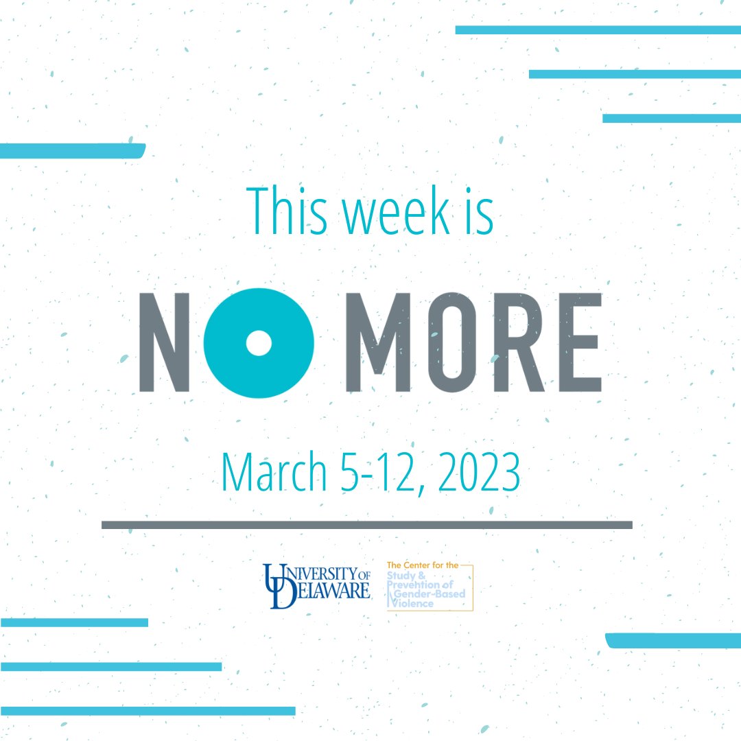 udcenterforgbv's tweet image. The Women and Gender Studies Department and the Center for the Study and Prevention of Gender-based Violence stand and support @NOMOREorg  in their efforts to end demoestic and sexual violence
#NoMoreWeek #MoreNoMore