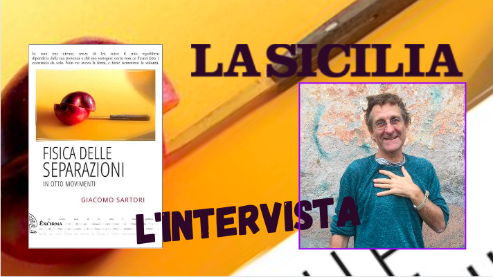 Su <a href="/lasiciliait/">La Sicilia</a> di oggi martedì 7 marzo 2023, la mia intervista al proposto dagli #amicidelladomenica #giacomosartori autore di "Fisica delle separazioni", <a href="/ExormaEdizioni/">Exòrma Edizioni</a>.
Qui il link: edicola.lasicilia.it

#casalettori
#cultura
#premiostrega
#trento
#francia
#paris