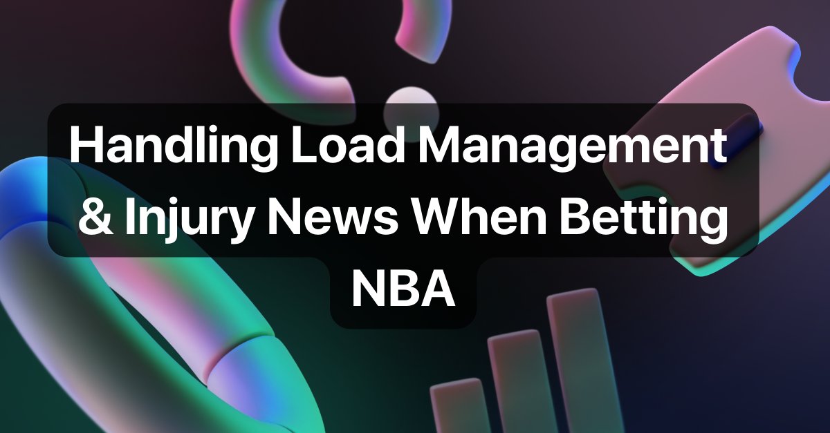 💡 Learn How To Handle Load Management &amp; Injury News When Betting NBA 🏀

🧠Read: outlier.bet/outlier-educat…

Shoutout <a href="/shotime6ix/">ShoTime 6ix</a> <a href="/ShamsCharania/">Shams Charania</a> for the tweet examples too 🙌

#gamblingtwitter #NBATwitter