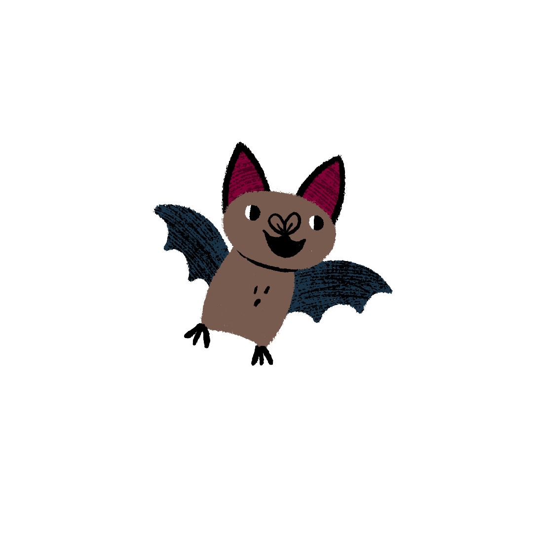 Lil' dude from the deck of cards I illustrated for The Happy Gang 💛

Have a nice day, everyone! ☺️

#bat #childrensillustration #illustratorsontwitter
(I might have no clue on how to use hashtags on twitter... any illustrators our there have any tips? 😅)