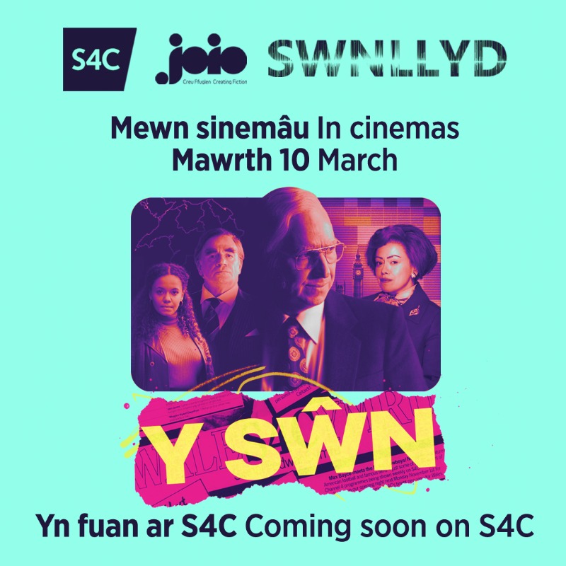 S4C's tweet photo. Y chwyldro ar deledu. 📺
The revolution will be televised.