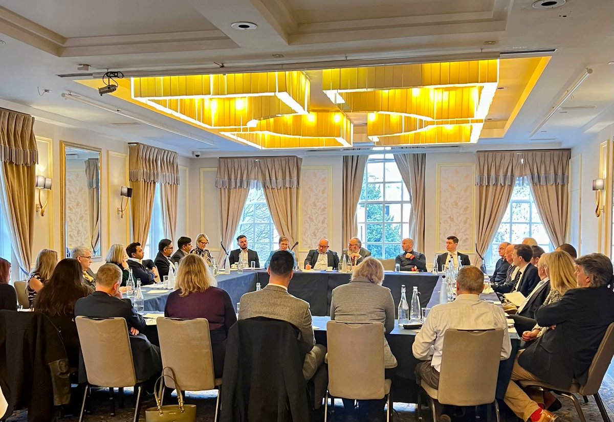 💬 Thanks to all who came to our #workforce &amp; #skills roundtable. An interesting &amp; varied discussion.

@_CELUP | <a href="/barefootelearn/">Barefoot eLearning</a> | <a href="/NeurometryLtd/">Neurometry</a> | <a href="/esther_cornell/">Esther Cornell</a> | <a href="/CrawfordsMach/">Crawfords</a> | <a href="/BSI_UK/">BSI UK</a> | <a href="/MelinaJacovou/">Melina Jacovou</a> | <a href="/stacyidema/">Stacy Kehren Idema (she/her)</a> | <a href="/tonylarkin_au/">Tony Larkin</a> | <a href="/technossus/">Technossus</a> | <a href="/Heraeus/">Heraeus Group</a> | <a href="/SygmaSecurity/">Sygma (Fire, Security & Electrical) Ltd</a>