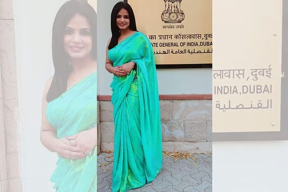 TWNEXTNEWS's tweet photo. Nitu Chandra Srivastava represents India in Indian Consulate, Dubai for International Women’s Day https://t.co/ETucPLvuAA https://t.co/SYm9AUdwJN