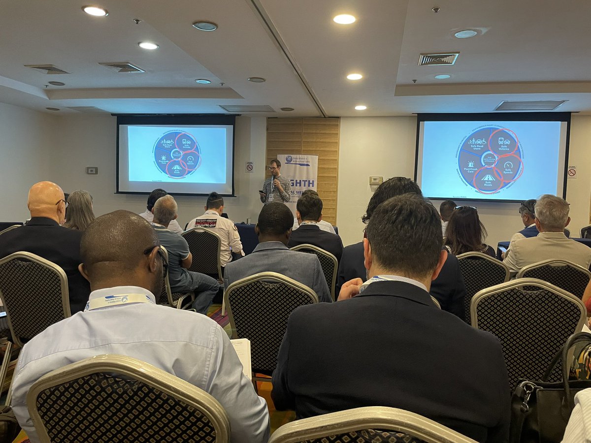 Participando de talleres en El Salvador en 8a Reunion Global de ONGs <a href="/RoadSafetyNGOs/">Road Safety Alliance</a>