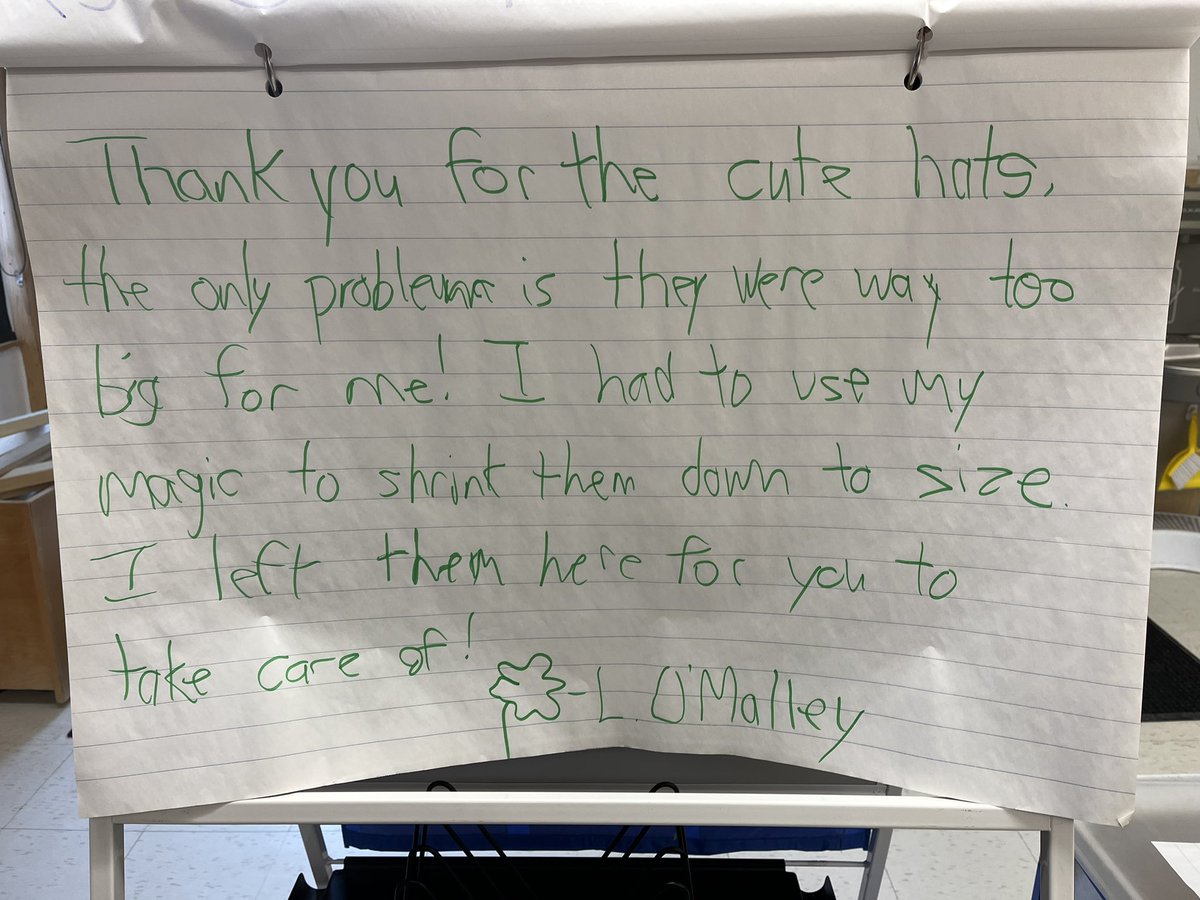 lcalleya's tweet photo. Day 3 of our leprechauns mischief. https://t.co/r2fC0HAezP