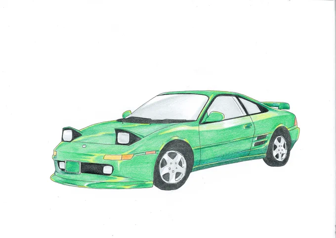横山つるぎとSW20/MR2 #踊る剣とスピードの輪舞 #横山つるぎ #走り屋 #自動車 #クルマ #ゼンタイ #SW20 #MR2 #全身タイツ  