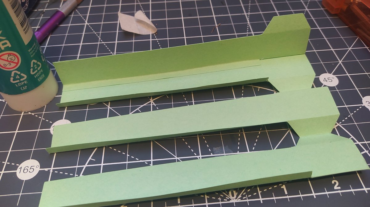 concreted0g's tweet photo. The #VinylCut and score #rocket prototype! Great fun side distraction after a busy old work day! #rocketry #making https://t.co/61P43R0Zi0