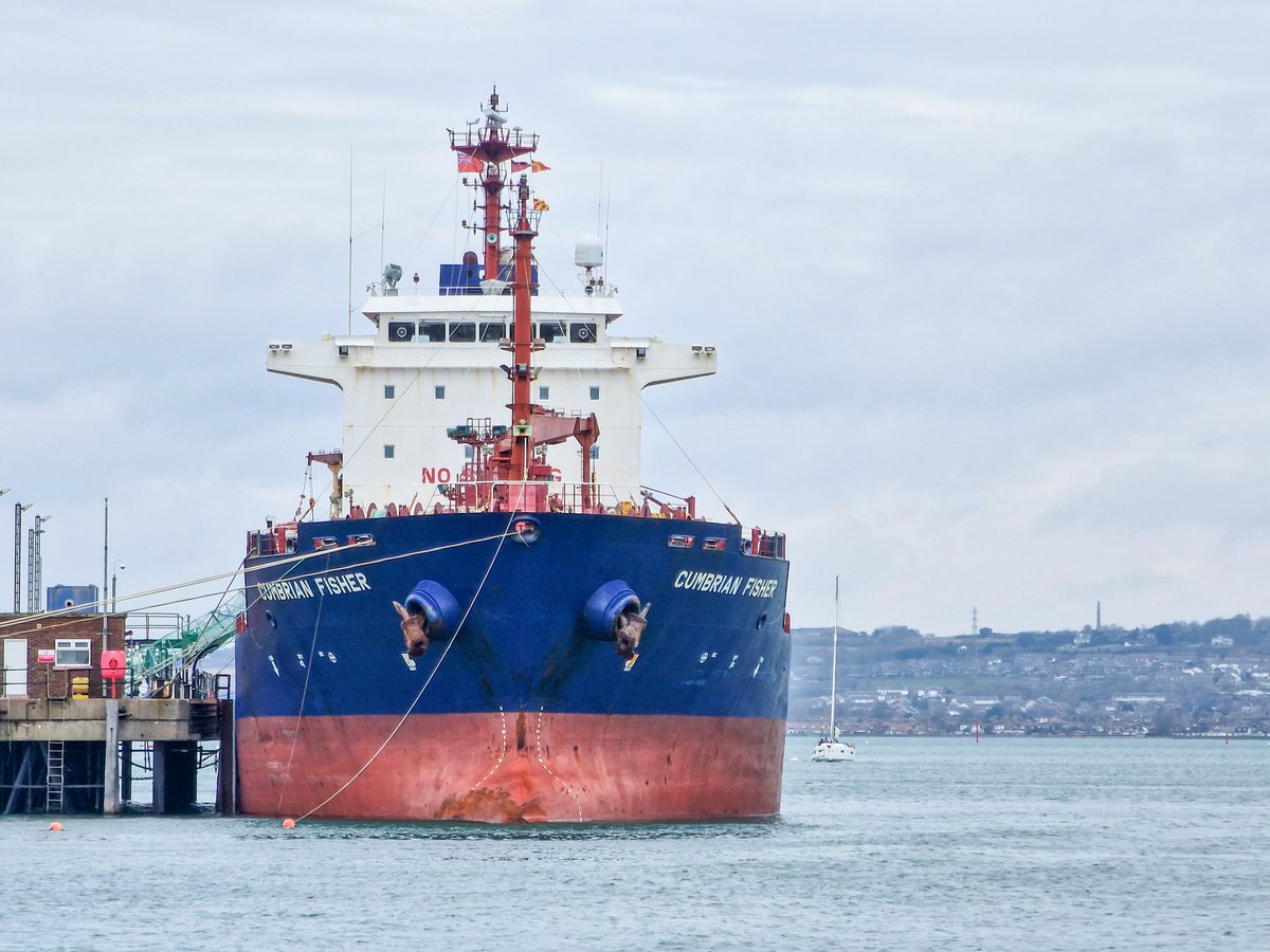 Cumbrian Fisher departed today after a short fuel top. 
#Shipping #ships #oiltankers #shipphotos #shipphotography #portsmouthharbour