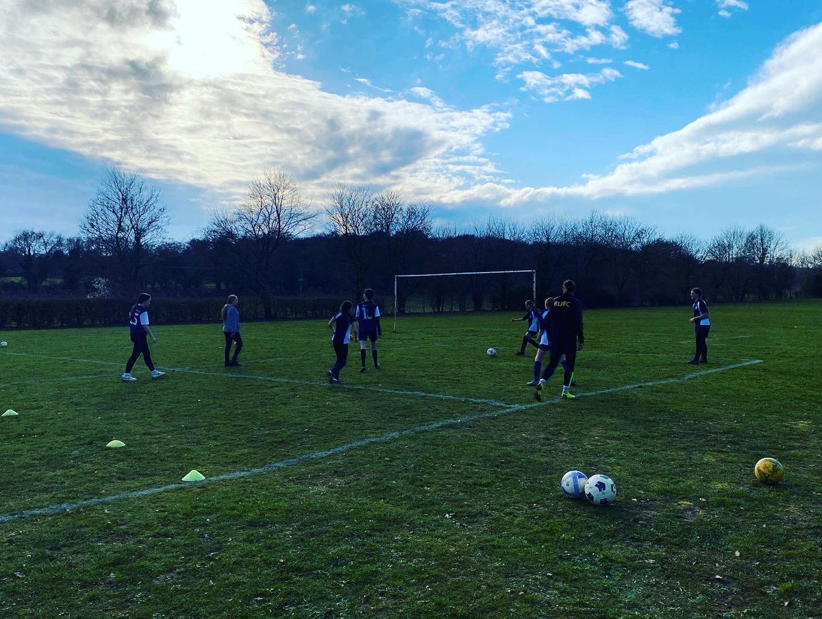 A massive thank you to <a href="/RotherfieldFC/">Rotherfield United</a> Louise and Matthew for coming in this afternoon to run a girls only football coaching sessions. The girls loved it 👏 ⚽️