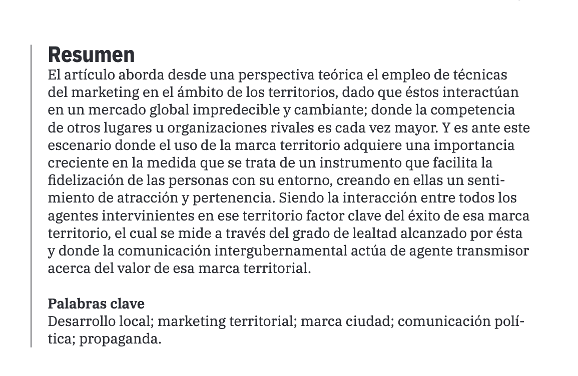 👋 Nuestra recomendación de hoy es el artículo "El marketing territorial para el fortalecimiento de la comunicación gubernamental" de Manuel Octavio del Campo, <a href="/lupanke/">Luciana Panke</a> y <a href="/EladioJardon/">Eladio Jardón</a>. 

👉doi.org/10.56151/maspo…  

#MarketingTerritorial #ComunicaciónGubernamental