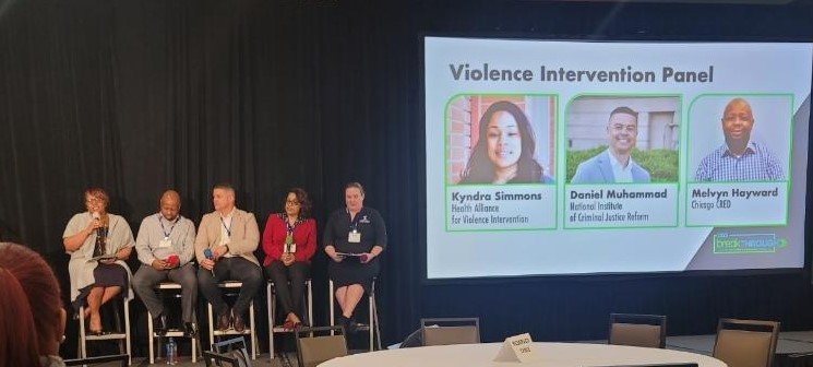TheHAVI's tweet image. Today, Kyndra Simmons, our Interim Director for the CVI Ecosystem Department at @TheHAVI is in Memphis, TN. She is sharing on the #CommunityViolenceIntervention (#CVI) Ecosystem as a member of the violence intervention panel at the #BreakthroughConference memphisallies.org/about-us…
