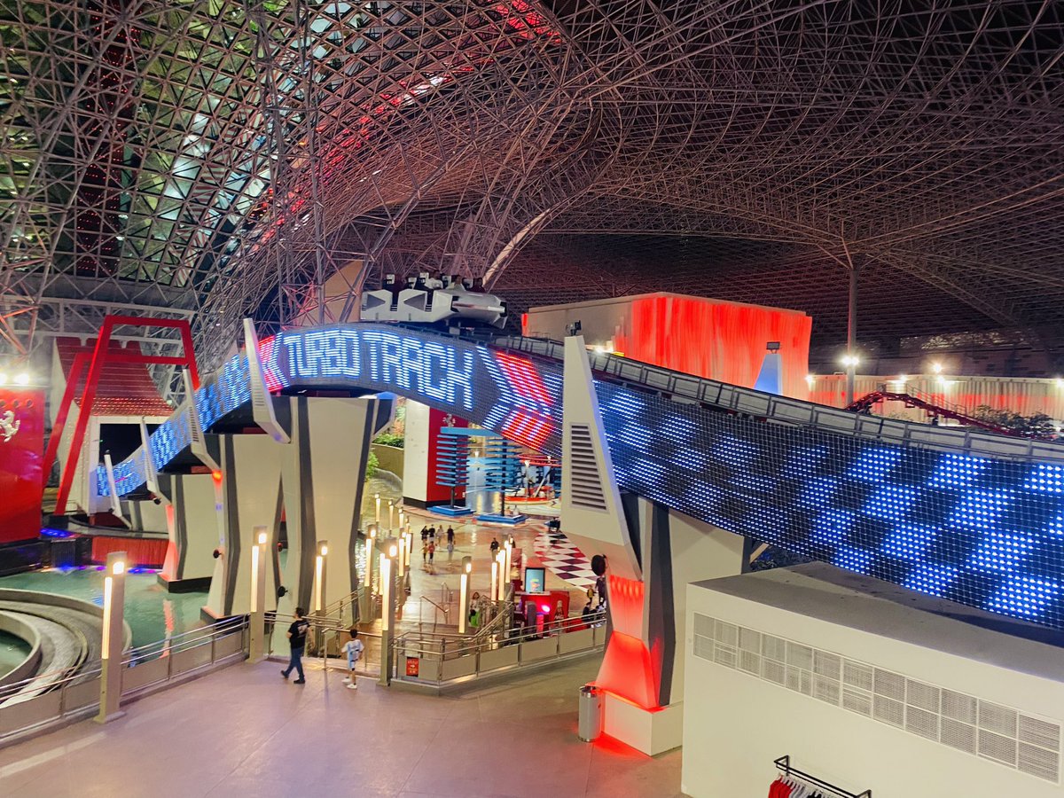 CoastersWide's tweet photo. Ferrari World in Abu Dhabi has a truly remarkable coaster line up. It’s definitely the thrill capital of the Middle East. #FerrariWorld #AbuDhabi #RollerCoaster #UAE #ThemePark #WWCOnTour #CredLife https://t.co/d8nqdMn1Nf