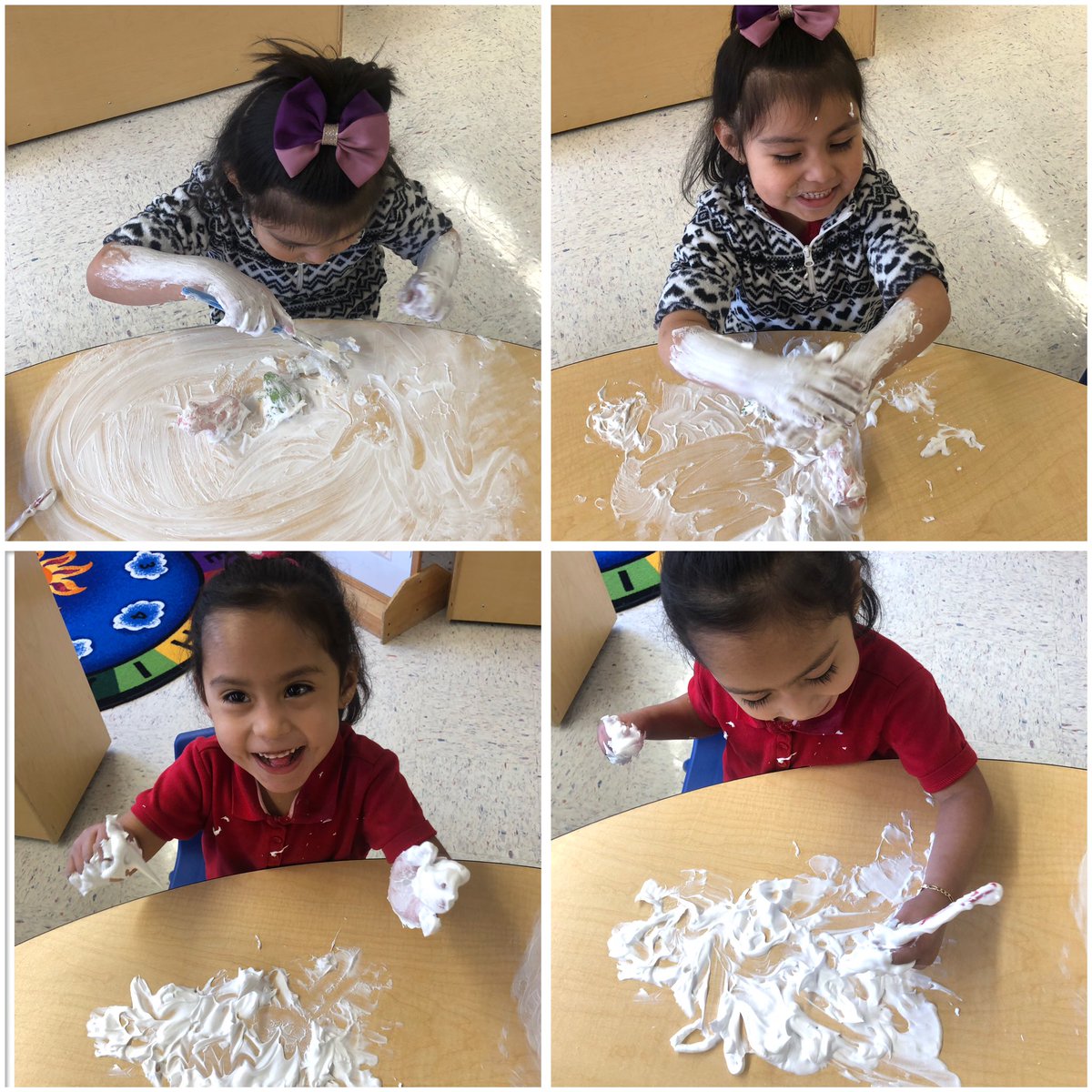 Msdanyelld's tweet photo. All smiles during sensory today! 😁 #RBBisBIA @rbpsEAGLES @RedBankPreK https://t.co/RRo3mrDycM