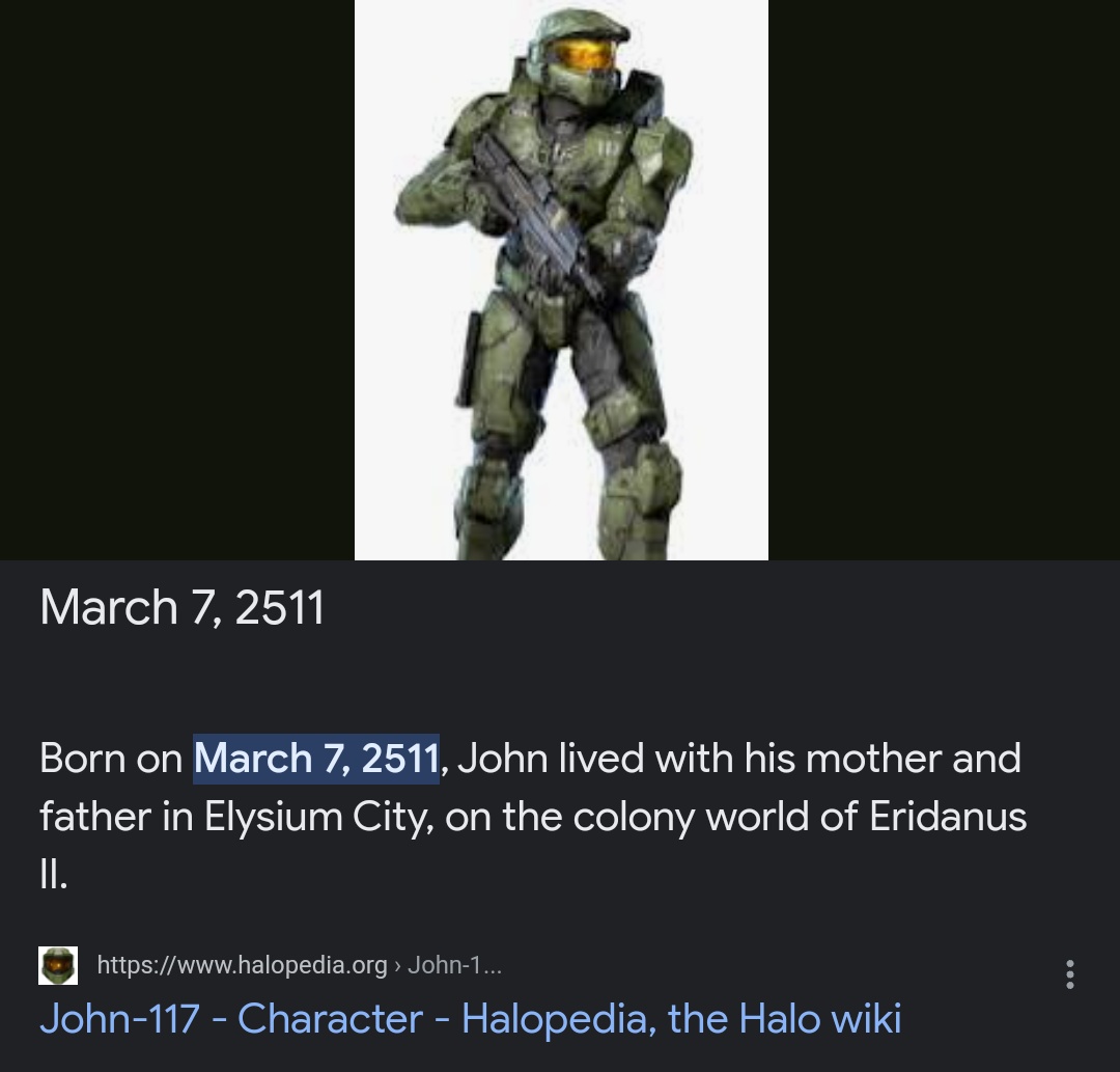 Master Chief, Halo Wiki