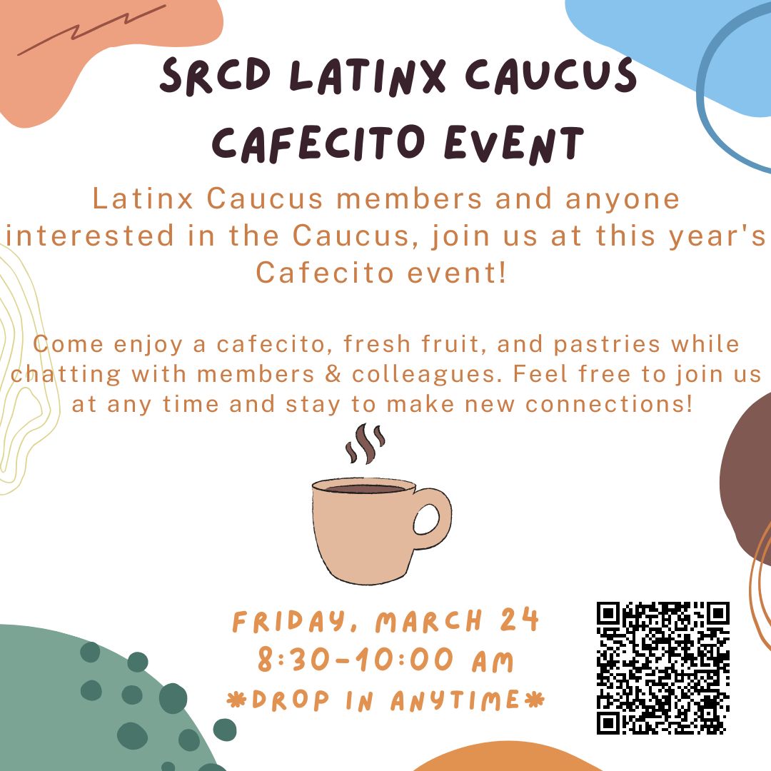 Please join us at the #SRCD Biennial meeting on Friday, March 24, from 8:30-10 am.