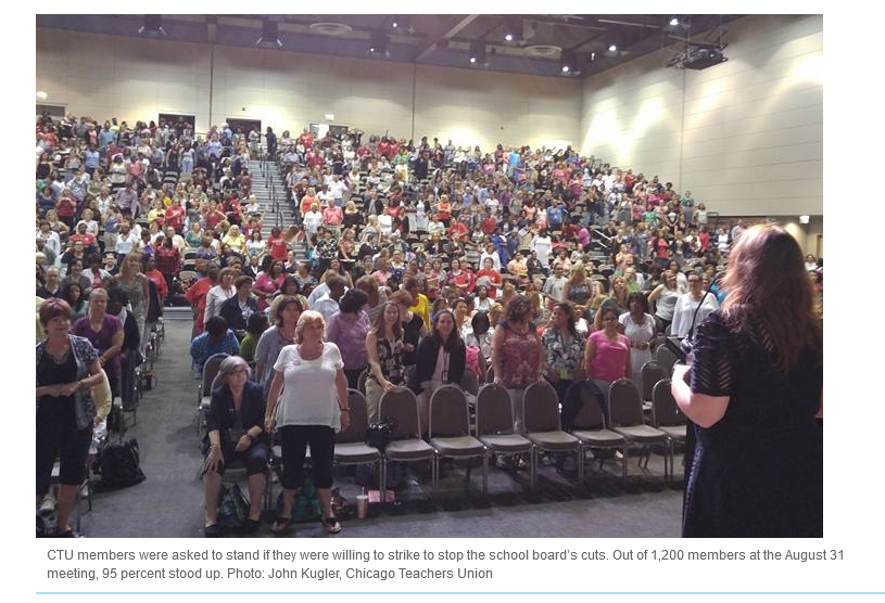 drkugler's tweet photo. cant figure out why the ctu leadership got rid of me when i helped to organize one of the biggest meetings of rank and file members at the time? #strange #feeling #theyarefake has bj organized something this big on his own? #wondering https://t.co/DfPg5L7eP8