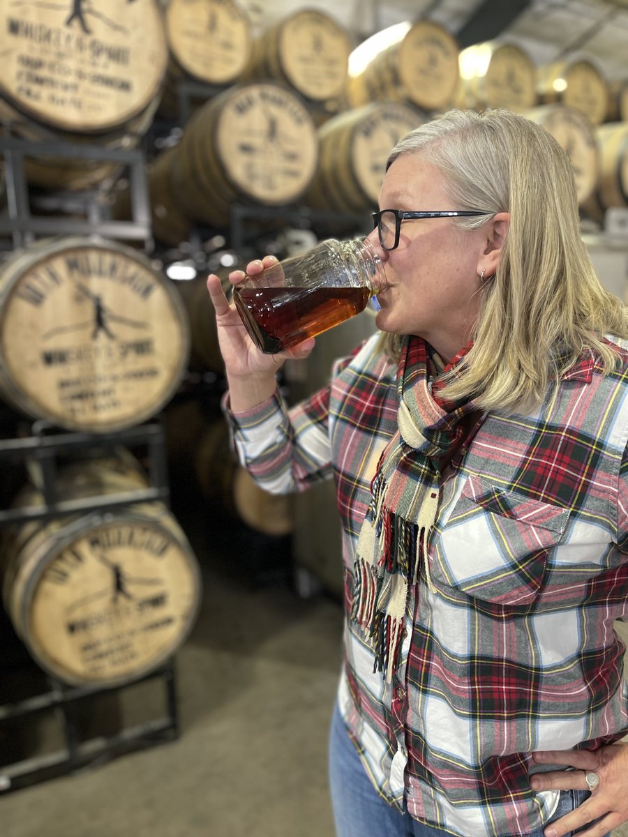 Is even really real if you don’t drink cask strength unfiltered out of a mason jar? We don’t think so. #caskstrength #distillerylife #comevisit