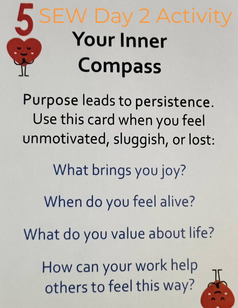 antoinetta_j's tweet image. Alrighty!  SEW Day 2 Activity! Thank you to everyone who has shared so far!  @mark1_sims @RNECavaliers @Cavplex  @MrsAlexisBlack @TerinaRGardner @sadamsmoore #joy #feelingalive #value #purpose