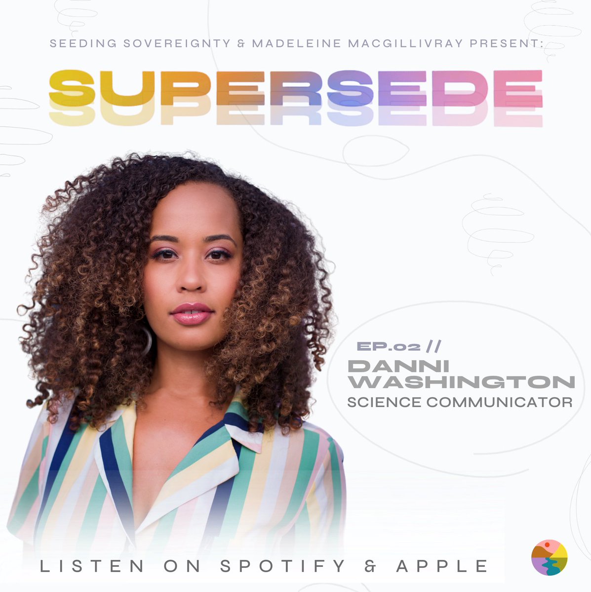 I'm the second guest ever on @SeedingSovereignty's new podcast, Supersede! Listen in as we discuss growing up as a Black woman in STEM without representation, the relationship between what we’re good at and what we love to do, and more! open.spotify.com/episode/6otTBs…