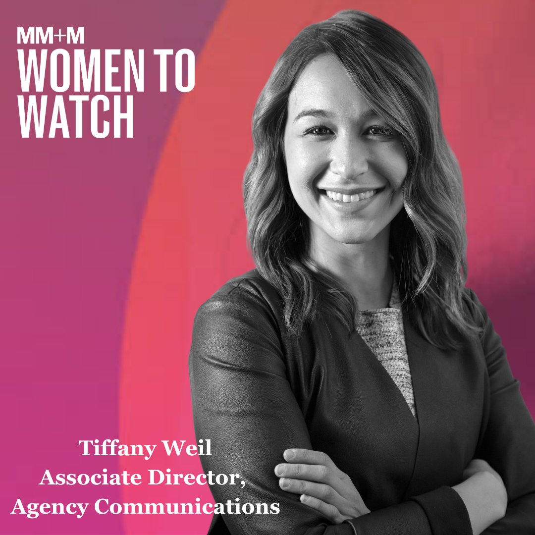 A master juggler of priorities, people, + asks?🤹‍♀️

A creative thinker w/ a surgeon’s precision in execution?🧠

A flexible, friendly attitude peers can’t resist?😍

We’re thrilled to share that our Tiff Weil has been named a #MMMWomenToWatch by <a href="/MMMnews/">MM+M</a>: bit.ly/3Jmyx8N