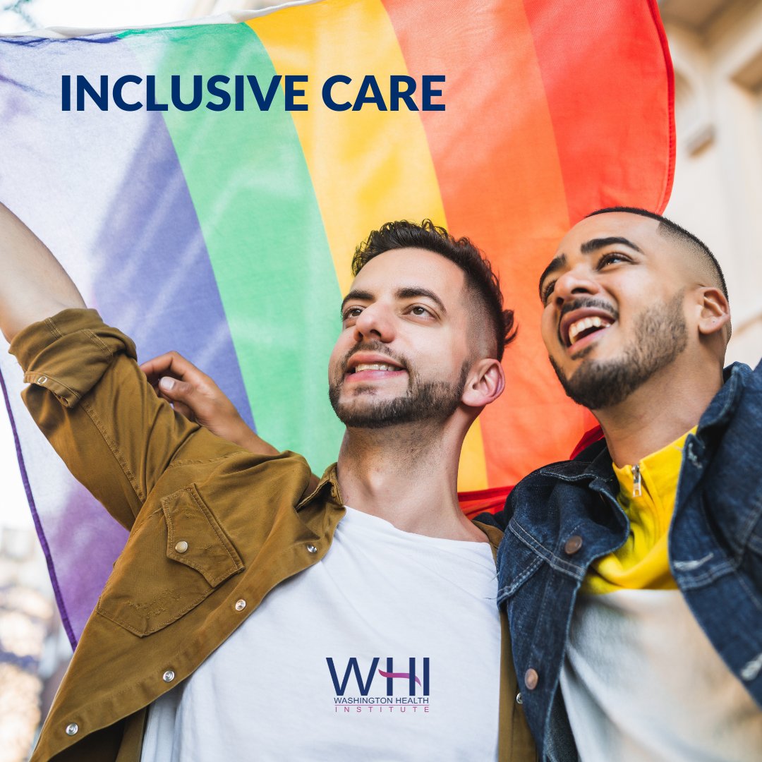 For Washington Health Institute, inclusivity in healthcare is at the forefront of everything we do. We take active steps to work with you and give you the comprehensive, compassionate and inclusive care you deserve.🖤🌈🥼

#Inclusivity #InclusiveCare #WHI