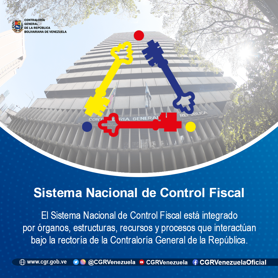 #SNCF | El Sistema Nacional de Control Fiscal es un integrado por órganos, estructuras, recursos y procesos que interactúan bajo la rectoría de la Contraloría General de la República.