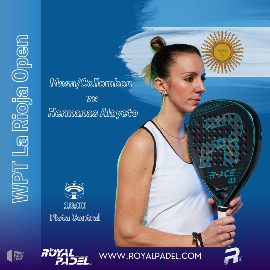 Mañana debuta <a href="/CarlaMesaPadel/">Carla Mesa</a>   🤩y por lo tanto, debuta el #TeamRP 🫵🏻 en el #wptlariojaopen🇦🇷 

Con ganas de dar guerra ☄️ en este segundo torneo 🏟️ de la temporada. 

¡Mucha suerte Carla! 🥰