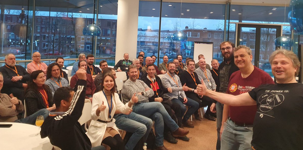 AndreLuyer's tweet photo. The Wireshark Users NL meet-up is officially started 😊 https://t.co/ASJ16qm5vQ