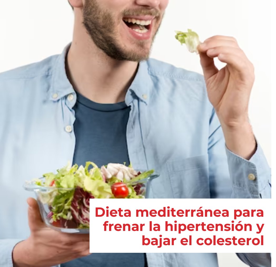 ¿Frenar la #hipertensión y bajar el #colesterol? Es posible! Sigue un menú cardiosaludable♥️
>>bit.ly/3F38CQI