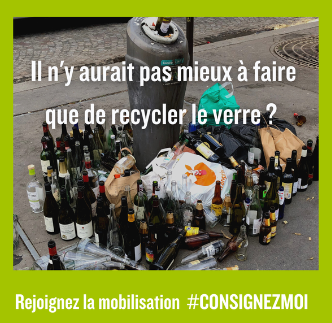Transitionneur's tweet photo. #consignezmoi ♻️

✊ Participez à l'opération en cours ! 

@ZeroWasteFR lance une campagne nationale d’actions visant à interpeller les industriels, la grande distribution et les pouvoirs publics sur le retour de la consigne pour réemploi. 

https://t.co/77z1ODjnRD 

 #consigne https://t.co/HaLtqXoFpj