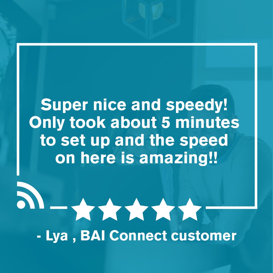 Things move quickly at BAI Connect. ⏩⏩⏩

#testimonialtuesday