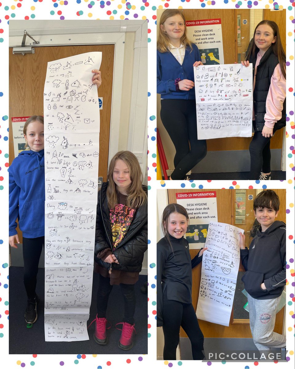 dennyprimsch's tweet photo. P6/7W have been working hard on their story maps for the model information text - The Storm Unicorn. These story maps are helping us to internalise and learn our model text before we innovate it ✏️🦄 @PieCorbett @Talk4Writing https://t.co/JWAOhNWqgy