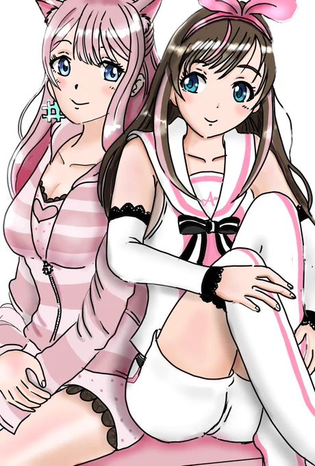 Ai-love for You#キズナアイ #loveちゃん #きずなーぽすと #らぶりえ#イラスト 