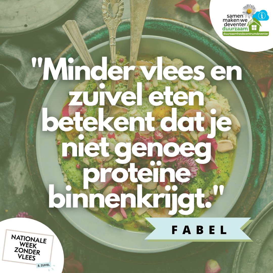 Dit is een veelvoorkomende misvatting, omdat veel mensen denken dat vlees en zuivel de enige bronnen van proteïne zijn. Er zijn echter tal van plantaardige voedingsmiddelen die rijk zijn aan proteïne, zoals tofu, tempeh, bonen, linzen, noten en zaden. 🍴