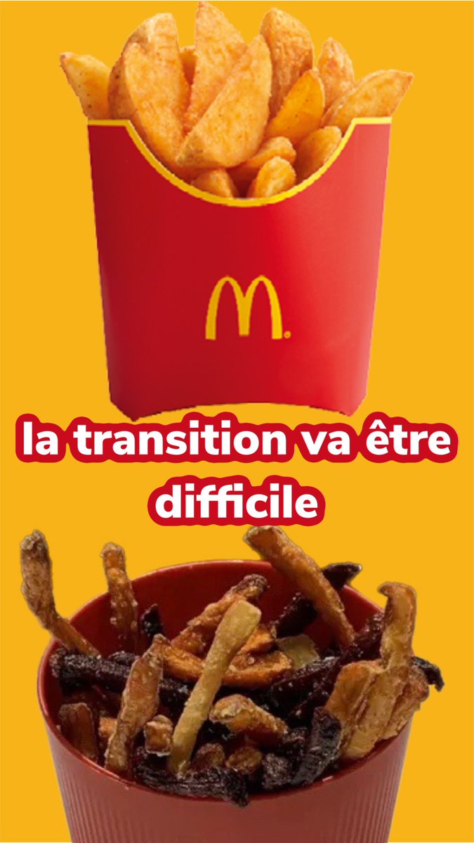 biloudeejay's tweet photo. 2023 c’est vraiment une année de transition @McDonaldsFrance #macdo #McDonald https://t.co/Da8TUIe9JO
