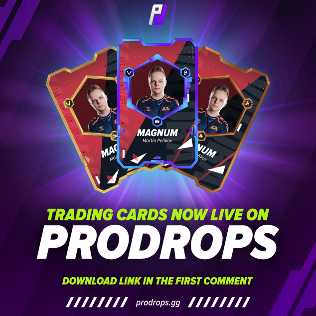 just_magnum's tweet photo. Hey guys! I'm excited to share that I've partnered with @ProDropsGame, which created a digital trading card game. You can now find my collectibles inside the game, which is totally FREE. Don't miss your chance to collect them all!
Support a creator code: MAGNUM
#ProDropsPartner https://t.co/aDp2RkPeqj