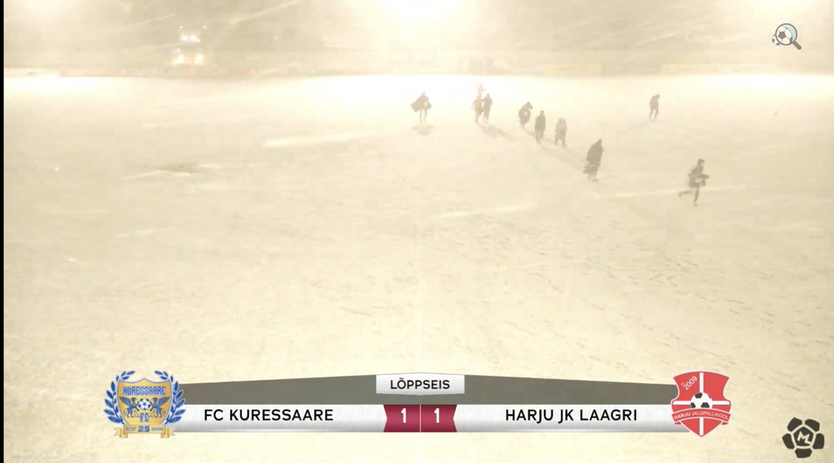 Fc Kuressaare esimene mäng sellel hooajal. Pilt enne ja pärast mängu.