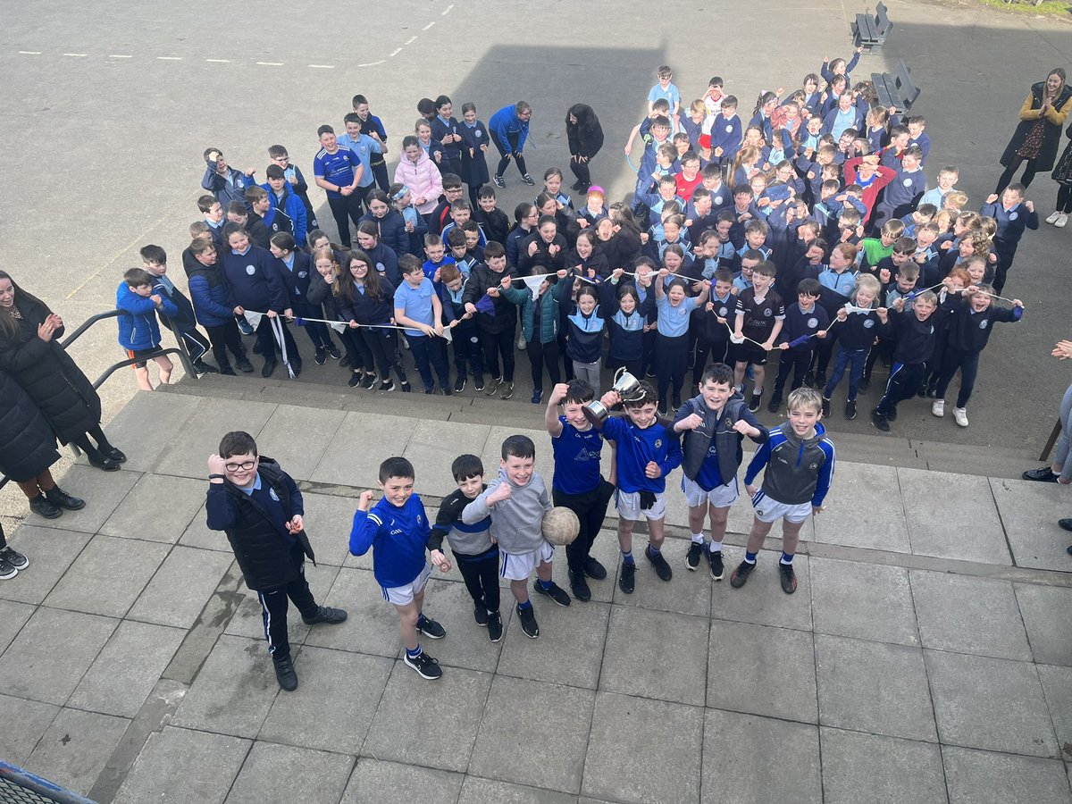 A huge well done to our boys football team who were crowned <a href="/Tyrone_mBunscol/">Tyrone GAA mBunscol</a> indoor champions today!! On now to Ulster!! Following in the footsteps of their <a href="/GalballyPearses/">Galbally Pearses GAC</a> heroes!