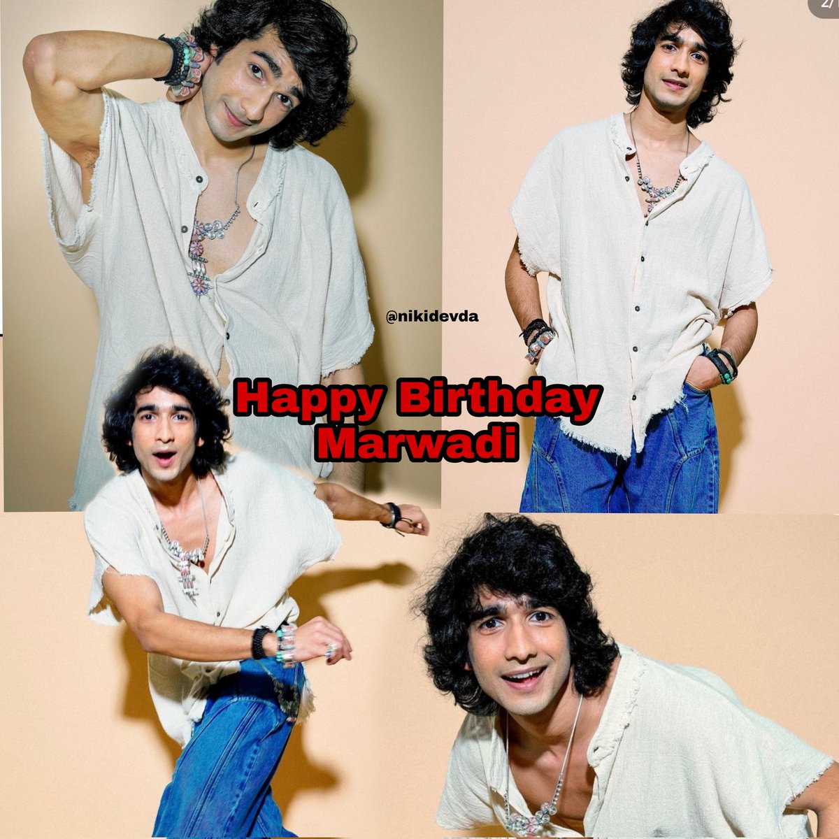 HAPPY BIRTHDAY MARWADI ❣️
We are so proud of you and blessed  to watch you growing like this! we're your proudest tanuholic thank you for making us smile thank you for everything! thank you for being the best idol! 
WE LOVE YOU A LOT 😘 Lots of love from udaipur ❣️ <a href="/shantanum07/">Shantanu Maheshwari</a>