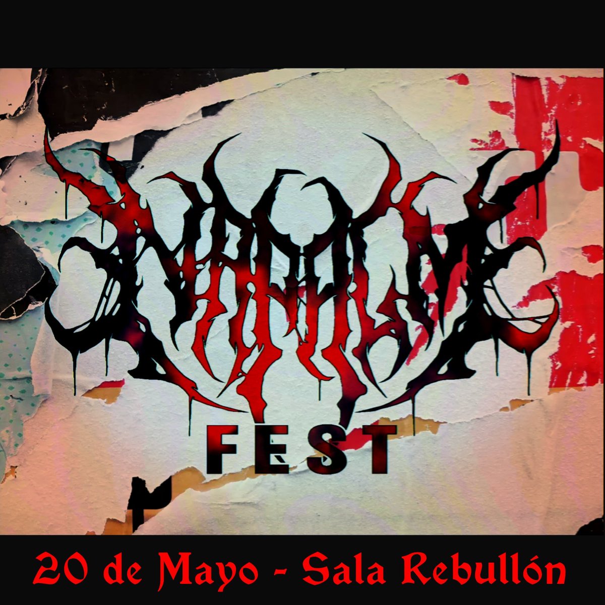 Napalm_Fest's tweet photo. ⚠️ Achtung‼️
🔥El Napalm Fest regresa de nuevo a la Sala Rebullón (Mos - Pontevedra) el próximo día 20 de mayo. Una nueva cita imprescindible con el Underground, como de costumbre, de manera solidaria. Más información próximamente!!!
#fest #festival #spainmetal #metal #Galicia https://t.co/EzcxVurCre