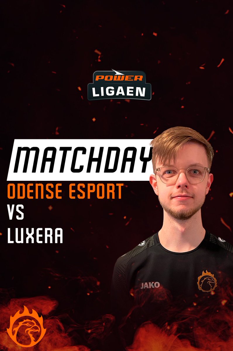 Vi har hele tre kampen i aften i POWERLigaen.

Kl. 19:00 Luxera
Kl. 20:00 Syntox
Kl. 21:00 HDE.Hype

Både mod første og tredje pladsen, så vi skal være klar fra start.
#OdenseEsport