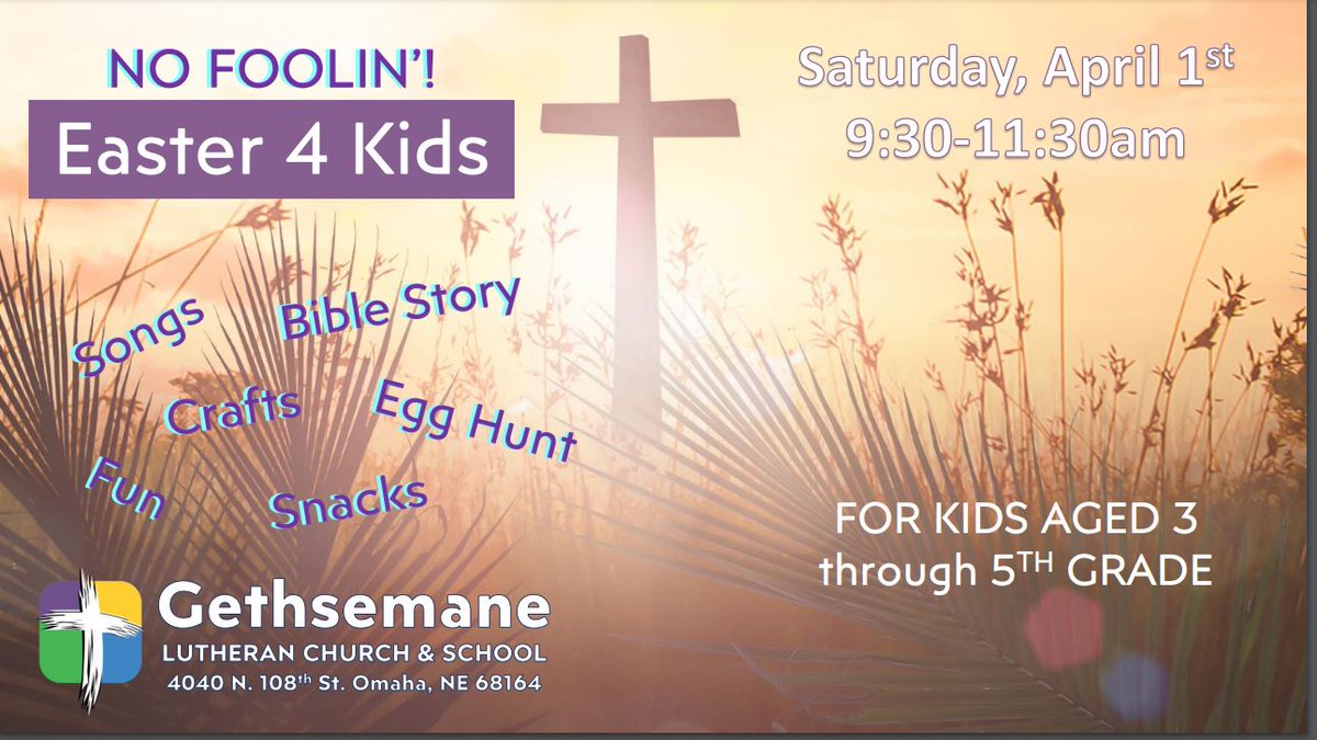 GethsemaneWELS's tweet photo. Save the date!  Bring your kids!  Sign up at https://t.co/Sc21ebuOZB https://t.co/id25wxp47h