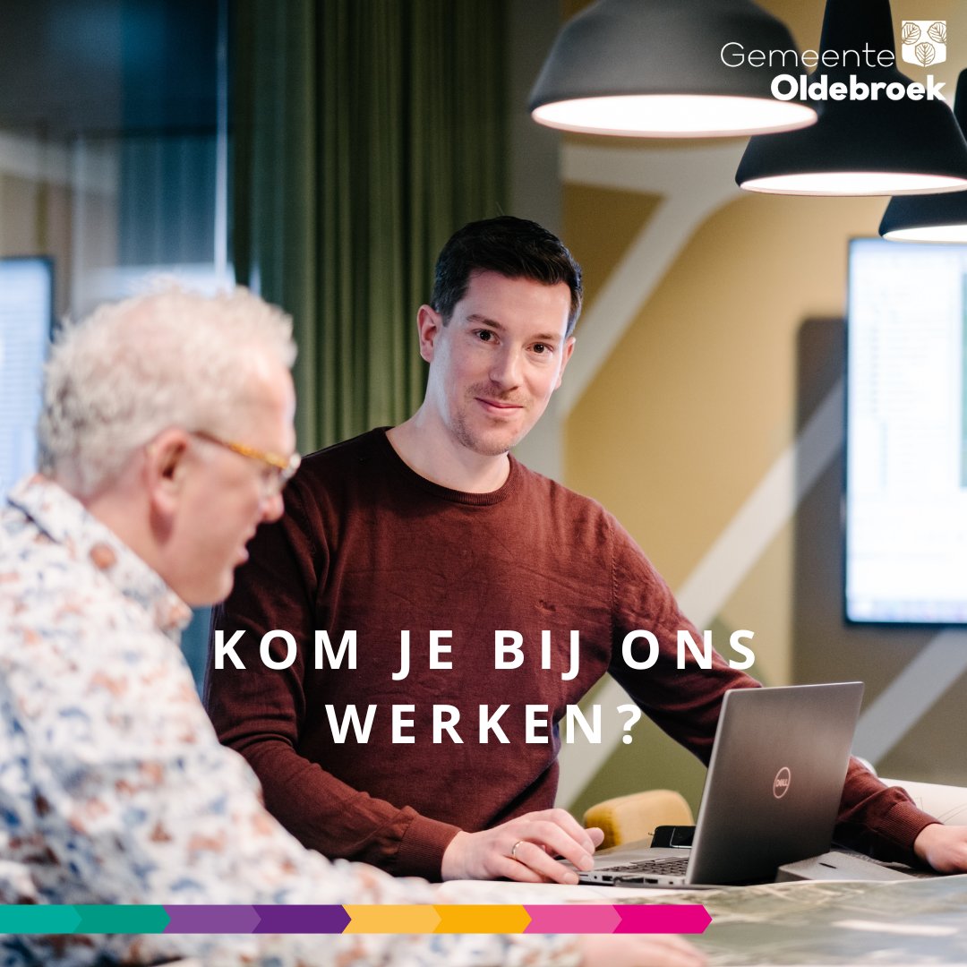 gem_Oldebroek's tweet photo. Gezocht: Consulent Wmo.

Zet jij je in voor de inwoners van de gemeente Oldebroek? Ben jij een dienstverlenende Consulent Wmo en een goede samenwerker die graag dingen mogelijk maakt? Bekijk dan de vacature hier 👉 https://t.co/YA8Vg9MQ2C

Solliciteren kan tot dinsdag 21 maart. https://t.co/mtzb5WgUCq