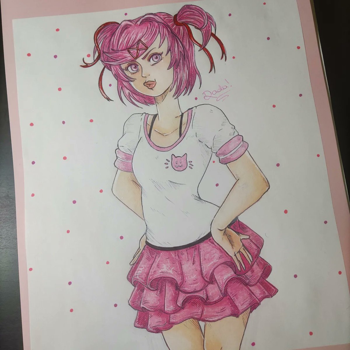 Dada_draw's tweet photo. Natsuki - DDLC finished 🐱
Instagram: dada_page
#ddlc #DokiDokiLiteratureClub #DokiDokiLiteratureClubfanart #DokiDokiLiteratureClubPlus #DDLCfanart #fanart #draw #drawing #myart #artwork #disegno #videogame #natsuki #natsukiddlc #ddlcnatsuki https://t.co/AAix4zsm9t