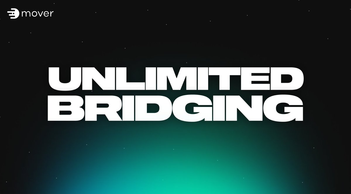 We are delighted to announce that Mover is removing all restrictions on transferring funds across the bridge. Starting now, you will have the freedom to use Mover for transferring funds of any volume!